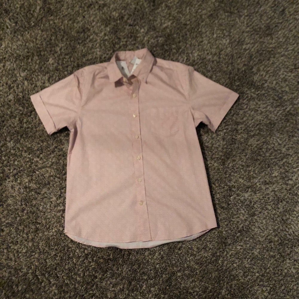 Short sleev Button-up large!